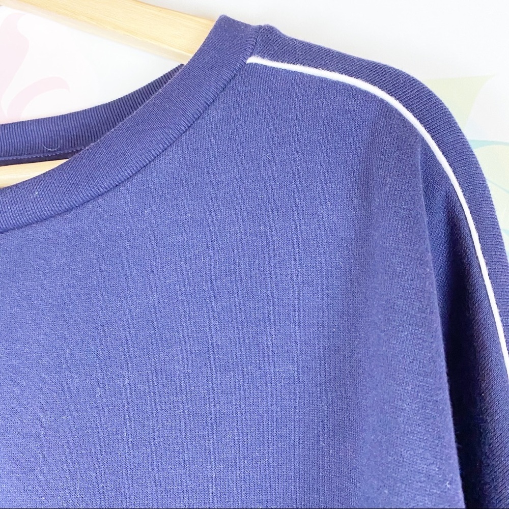 NEW Levi’s Basic Blue Cropped Sweatshirt XS - Picture 3 of 8